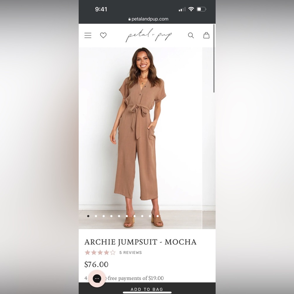 Petal and Pup Maverick Jumpsuit